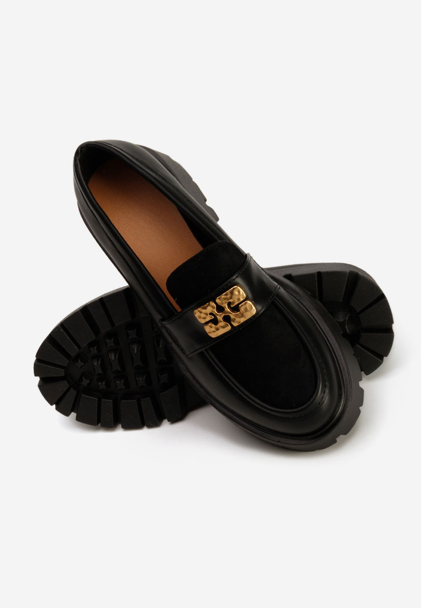 Loafers γυναικεια Karamela μαύρα