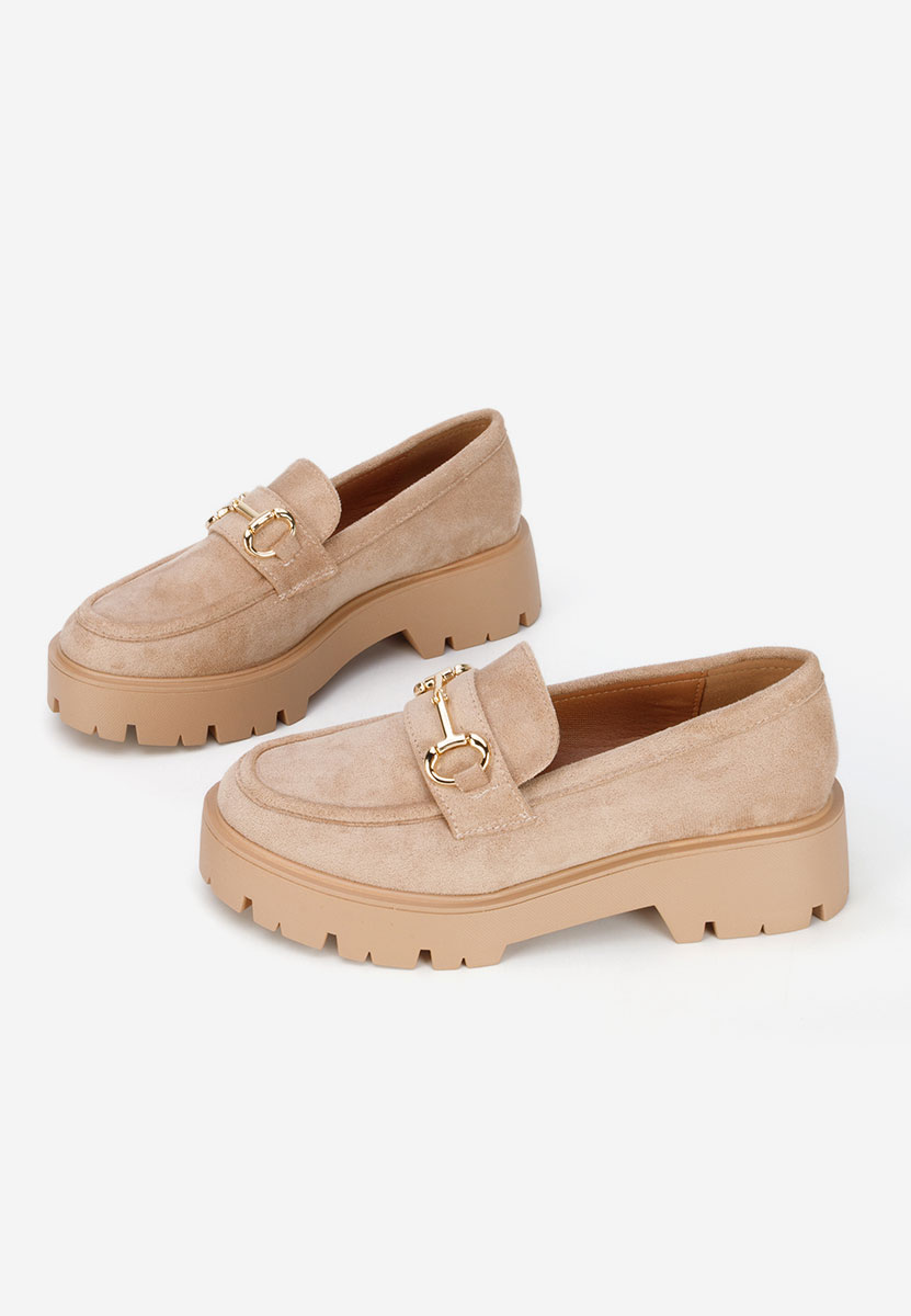 Loafers γυναικεια Belvina μπεζ