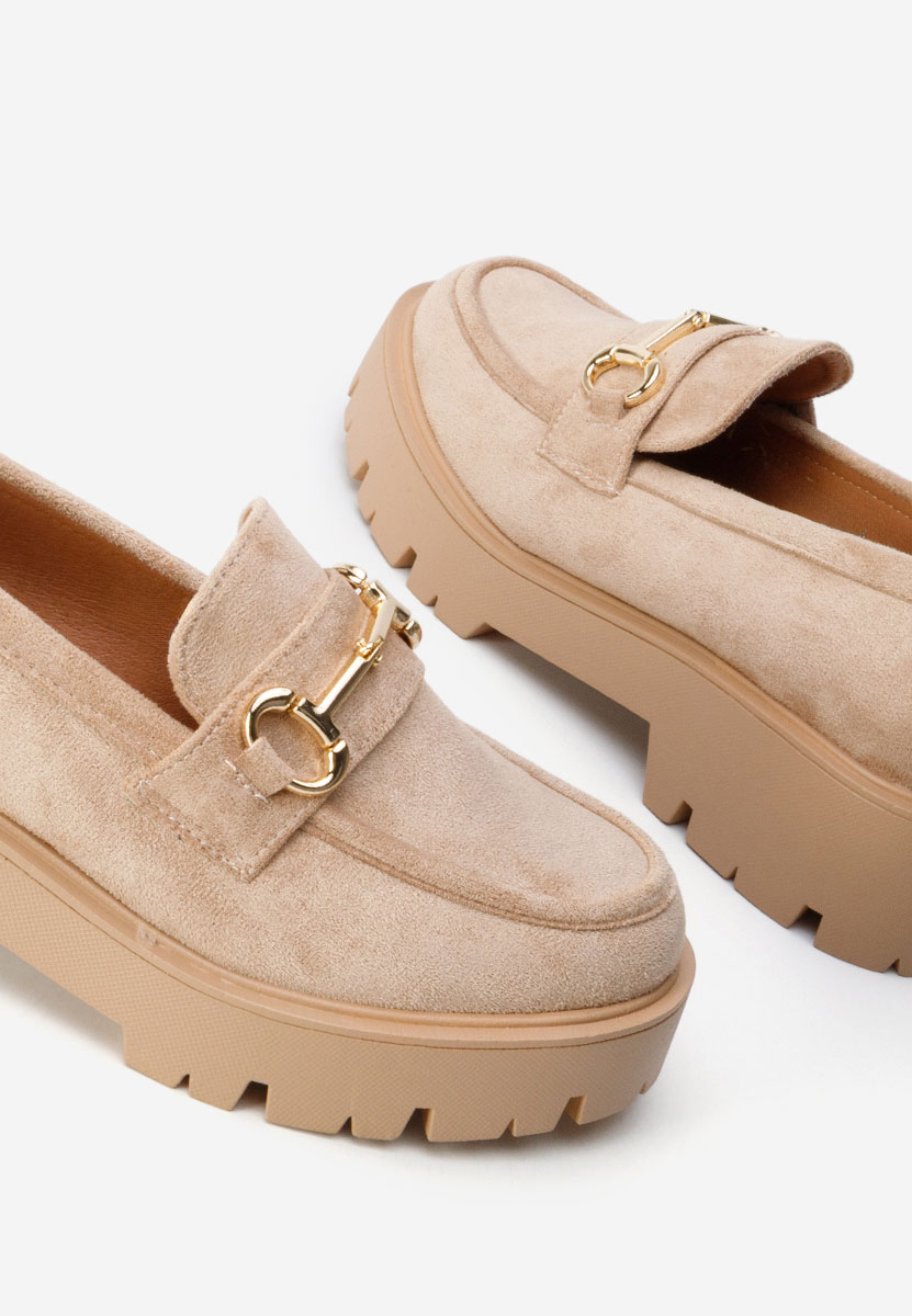 Loafers γυναικεια Belvina μπεζ