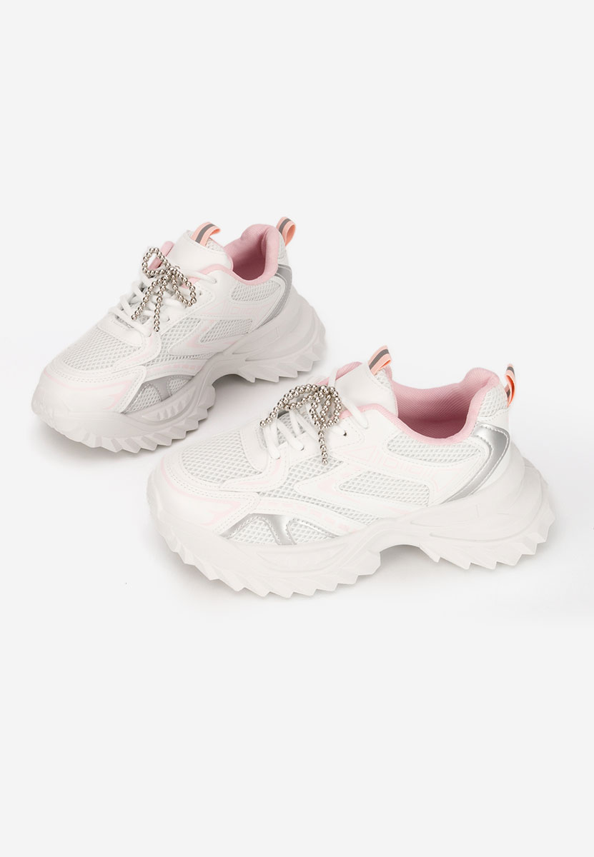 Sneakers γυναικεια Eudoria λευκά