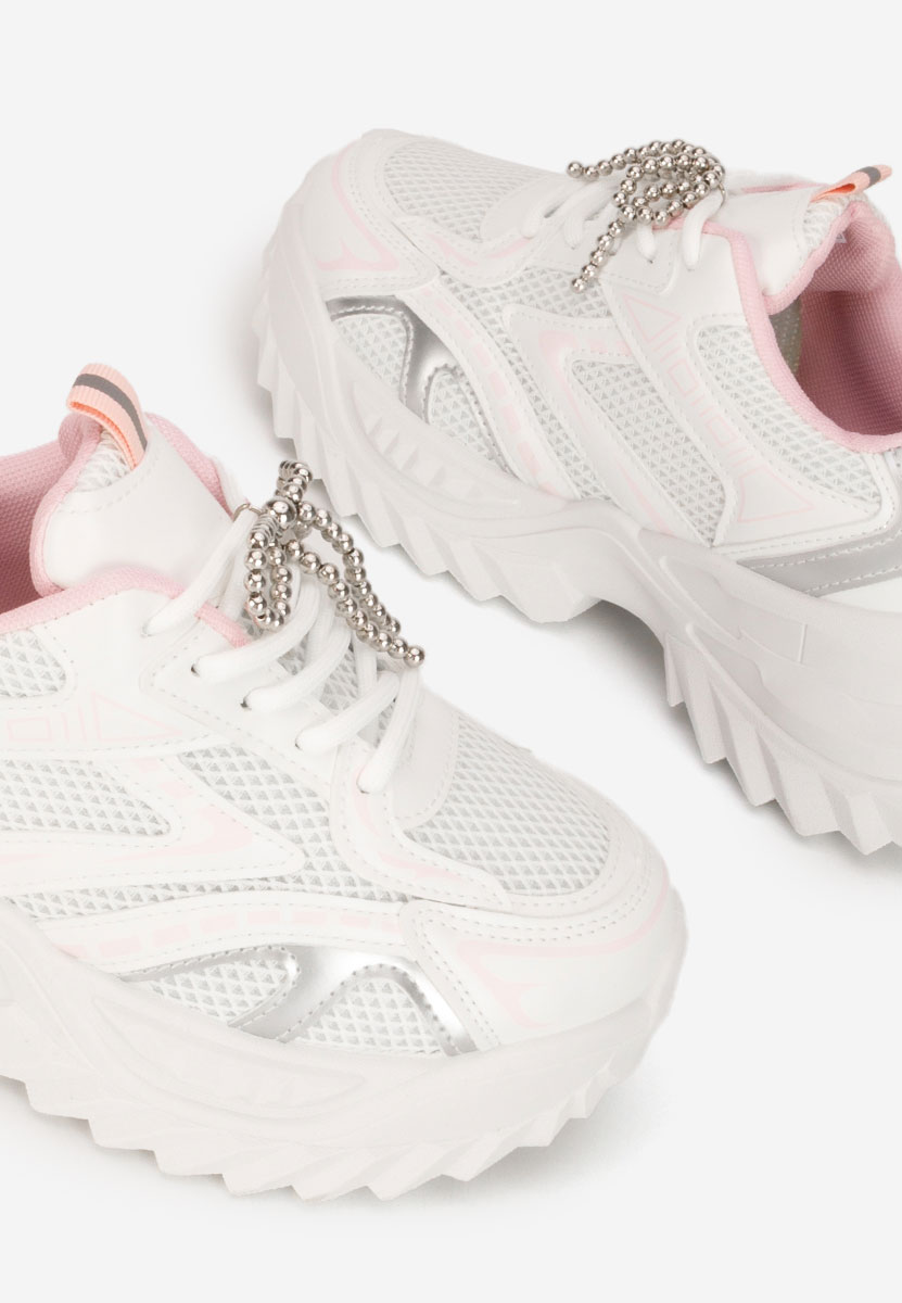 Sneakers γυναικεια Eudoria λευκά