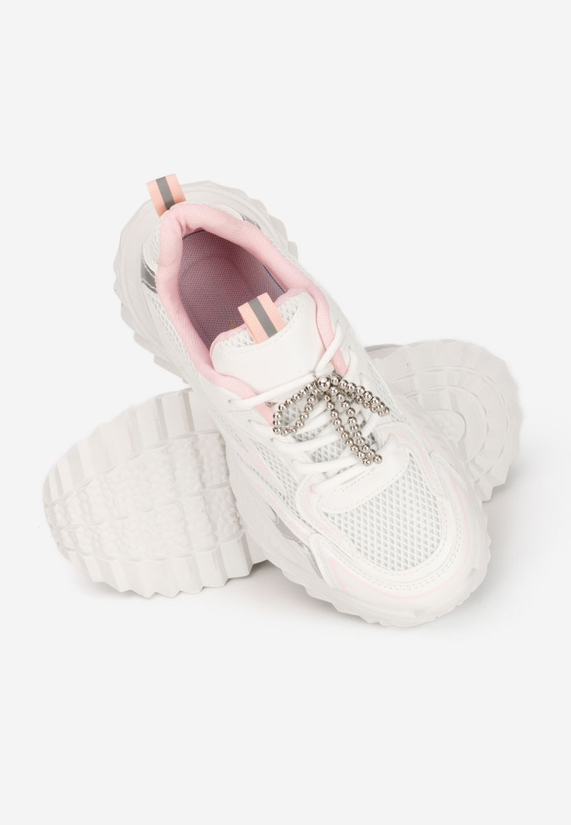Sneakers γυναικεια Eudoria λευκά