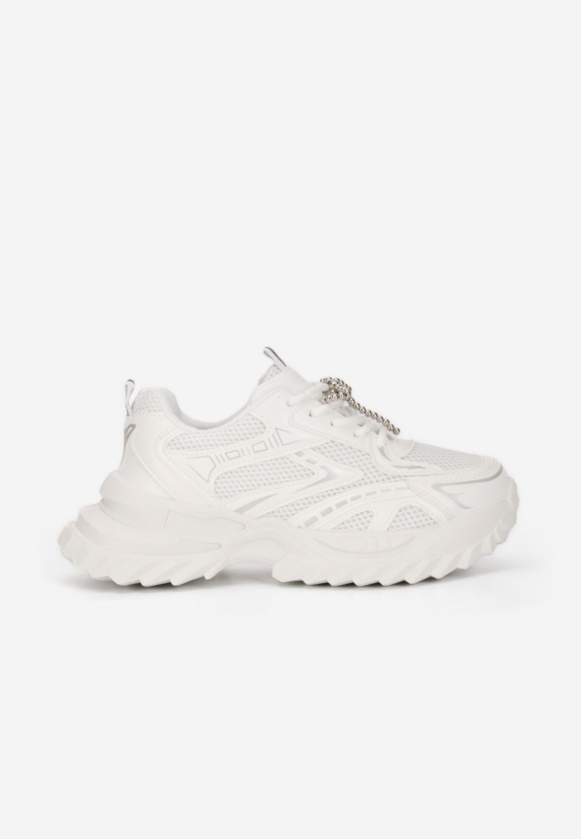 Sneakers γυναικεια Eudoria V2 λευκά