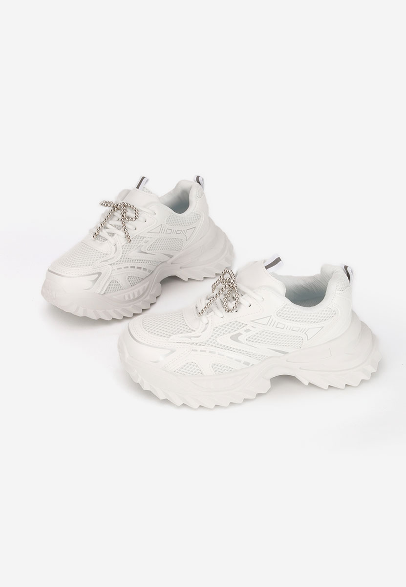 Sneakers γυναικεια Eudoria V2 λευκά