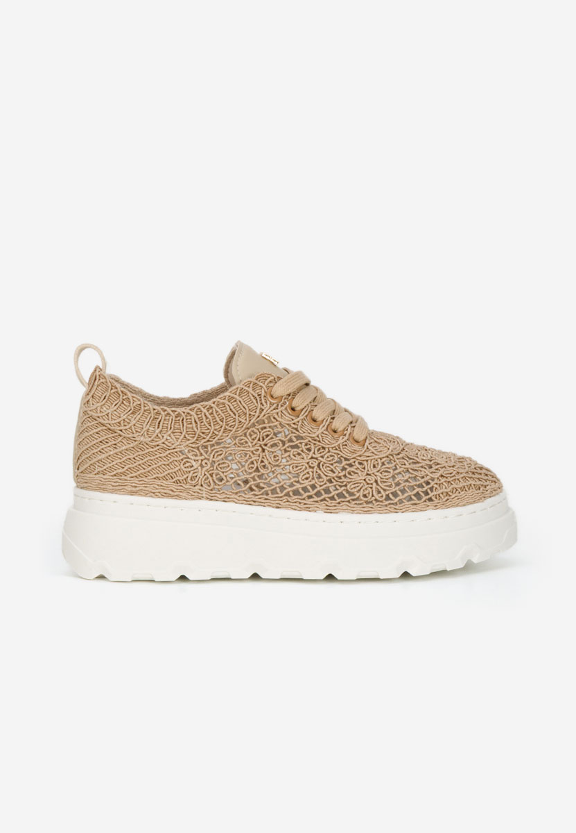 Sneakers με πλατφόρμα Rossela χακι