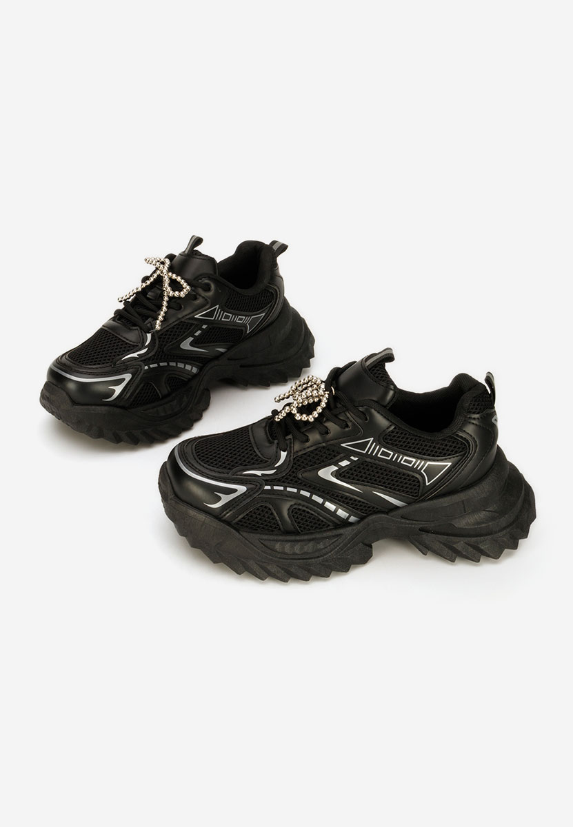 Sneakers γυναικεια Eudoria μαύρα
