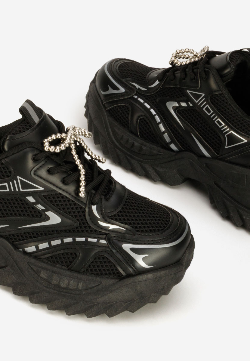 Sneakers γυναικεια Eudoria μαύρα