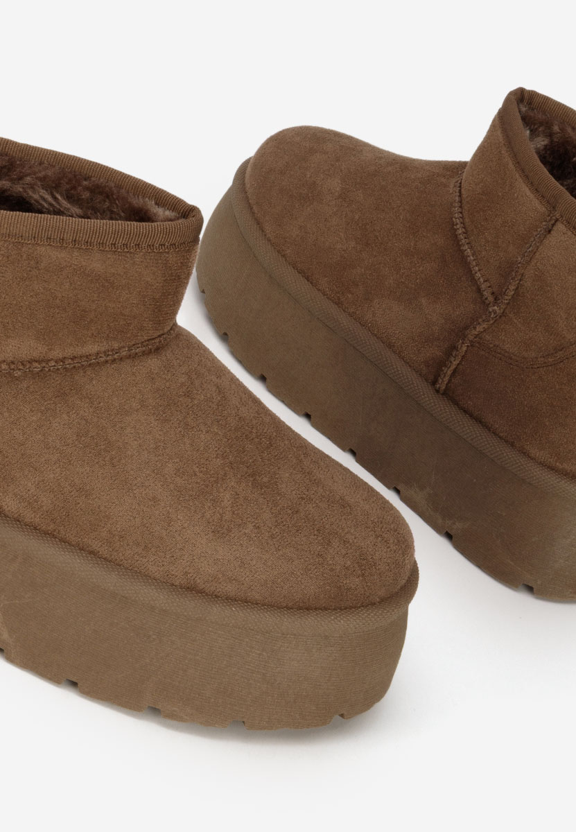 Μπότες τύπου UGG Savieda V2 καφε