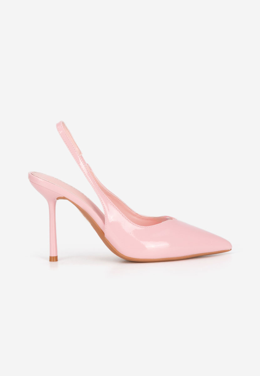Γόβες slingback Kity ροζ