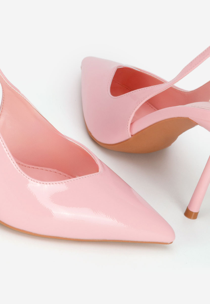 Γόβες slingback Kity ροζ