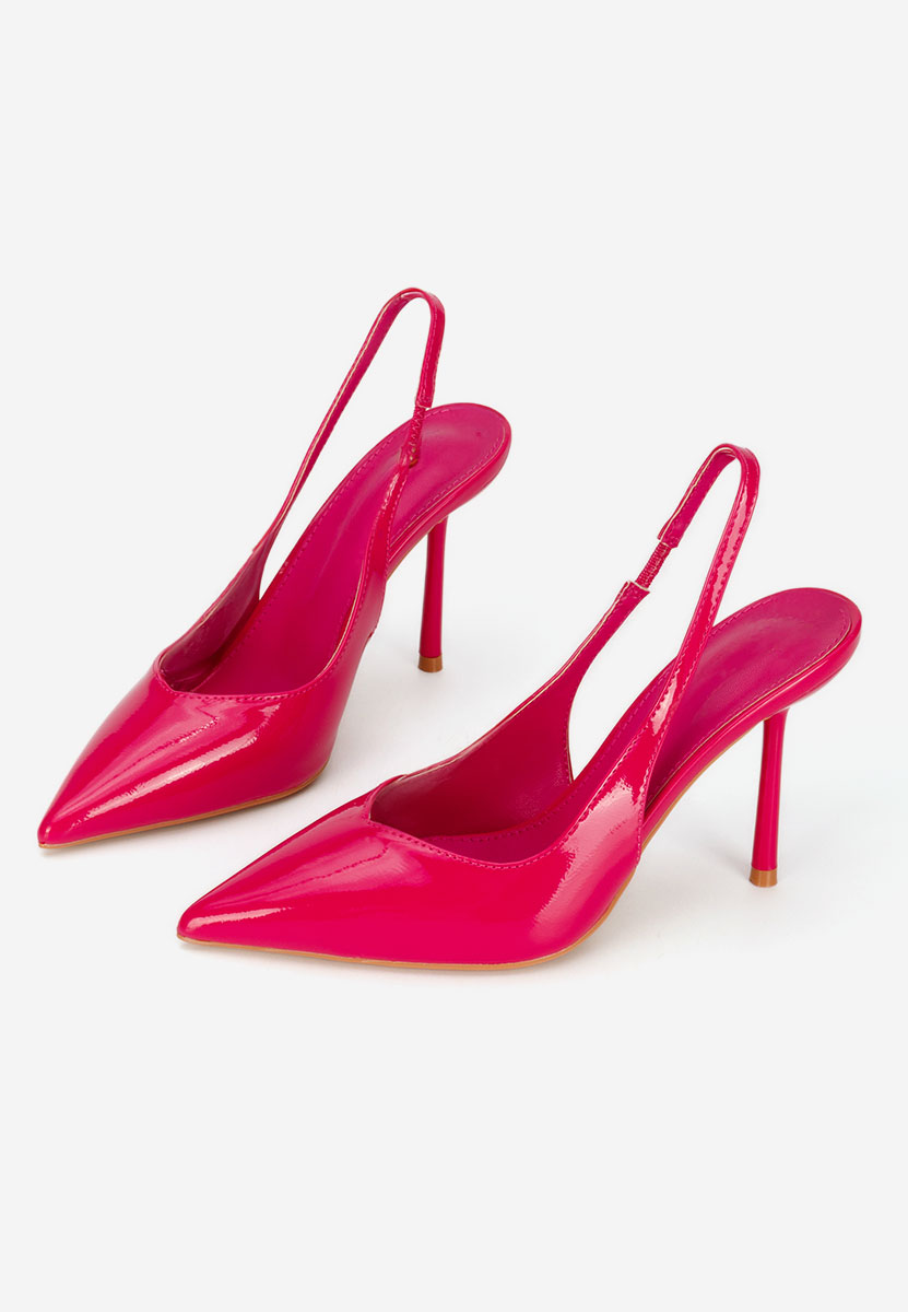 Γόβες slingback Kity φούξια