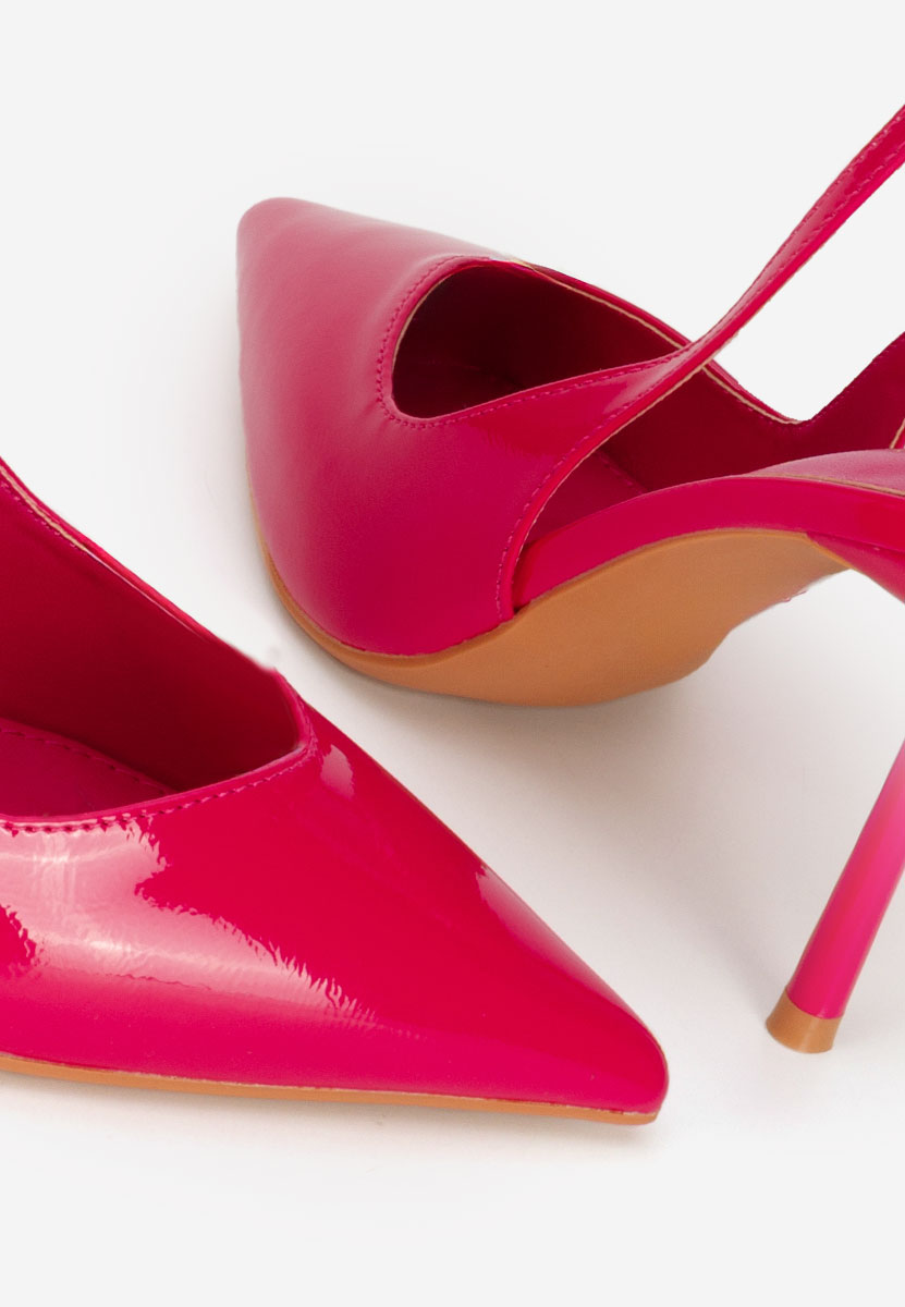 Γόβες slingback Kity φούξια