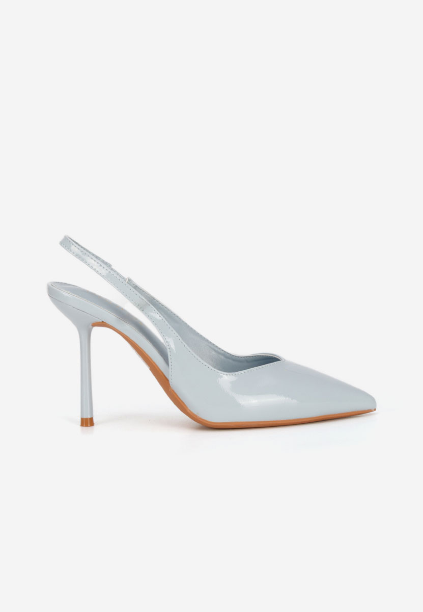 Γόβες slingback Kity μπλε