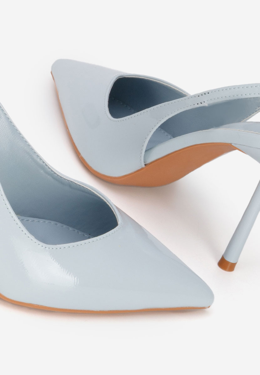 Γόβες slingback Kity μπλε