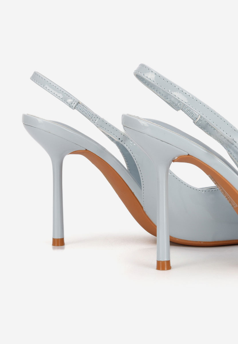 Γόβες slingback Kity μπλε