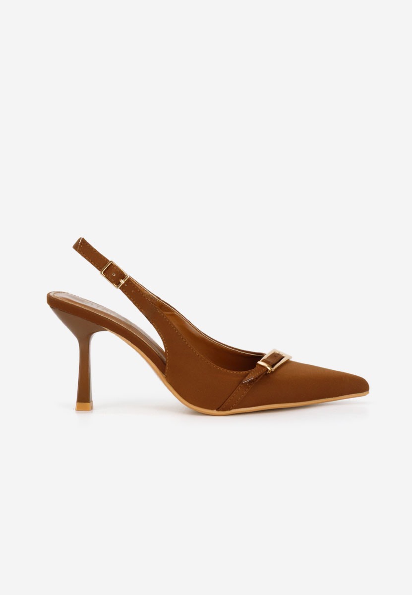 Γόβες slingback Rumina καφε