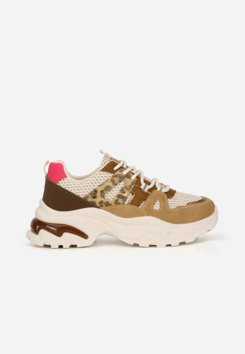 Sneakers με πλατφόρμα Kiria χακι