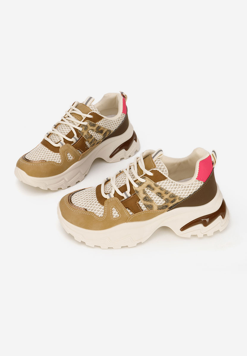 Sneakers με πλατφόρμα Kiria χακι