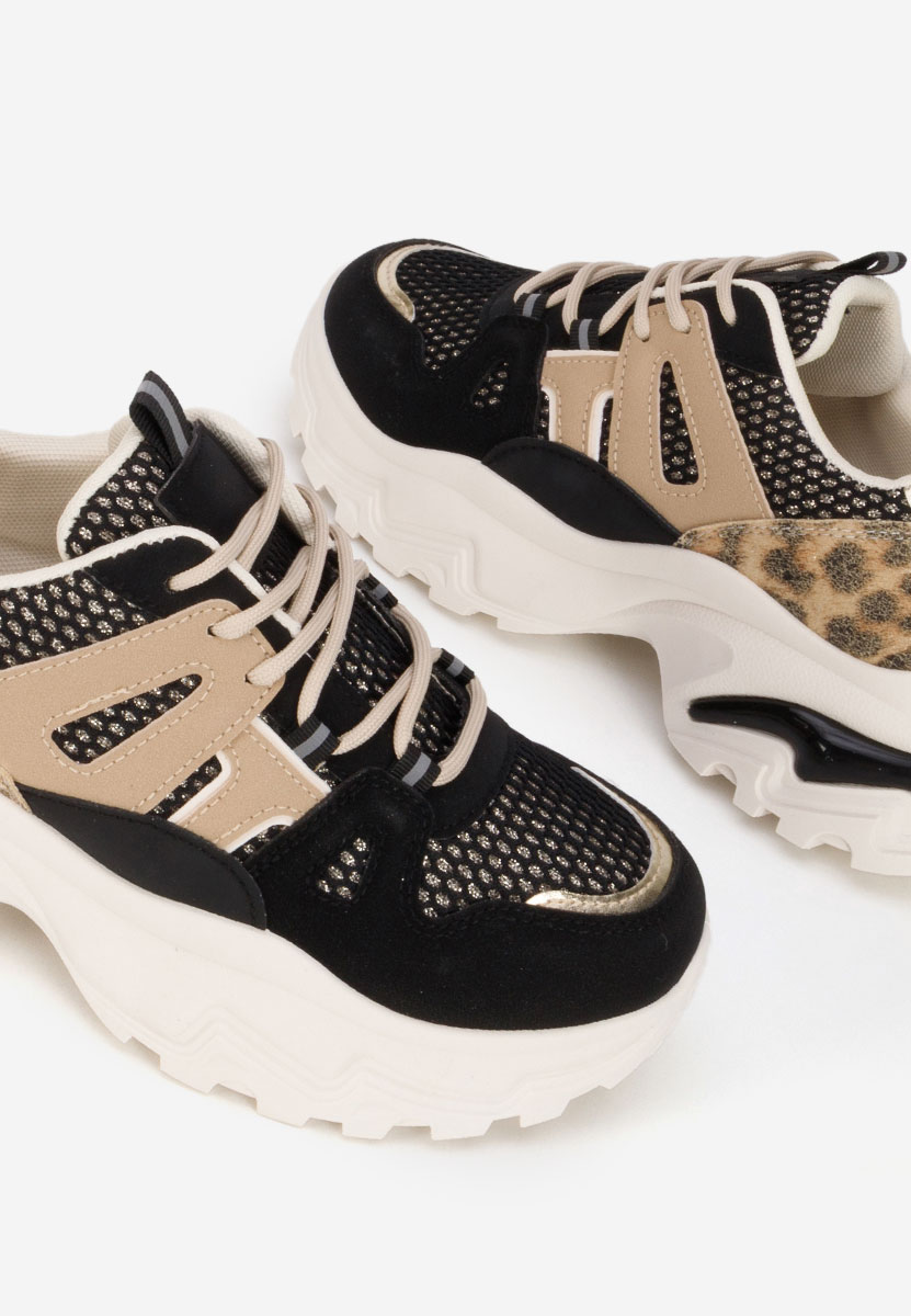 Sneakers με πλατφόρμα Kiria μαύρα