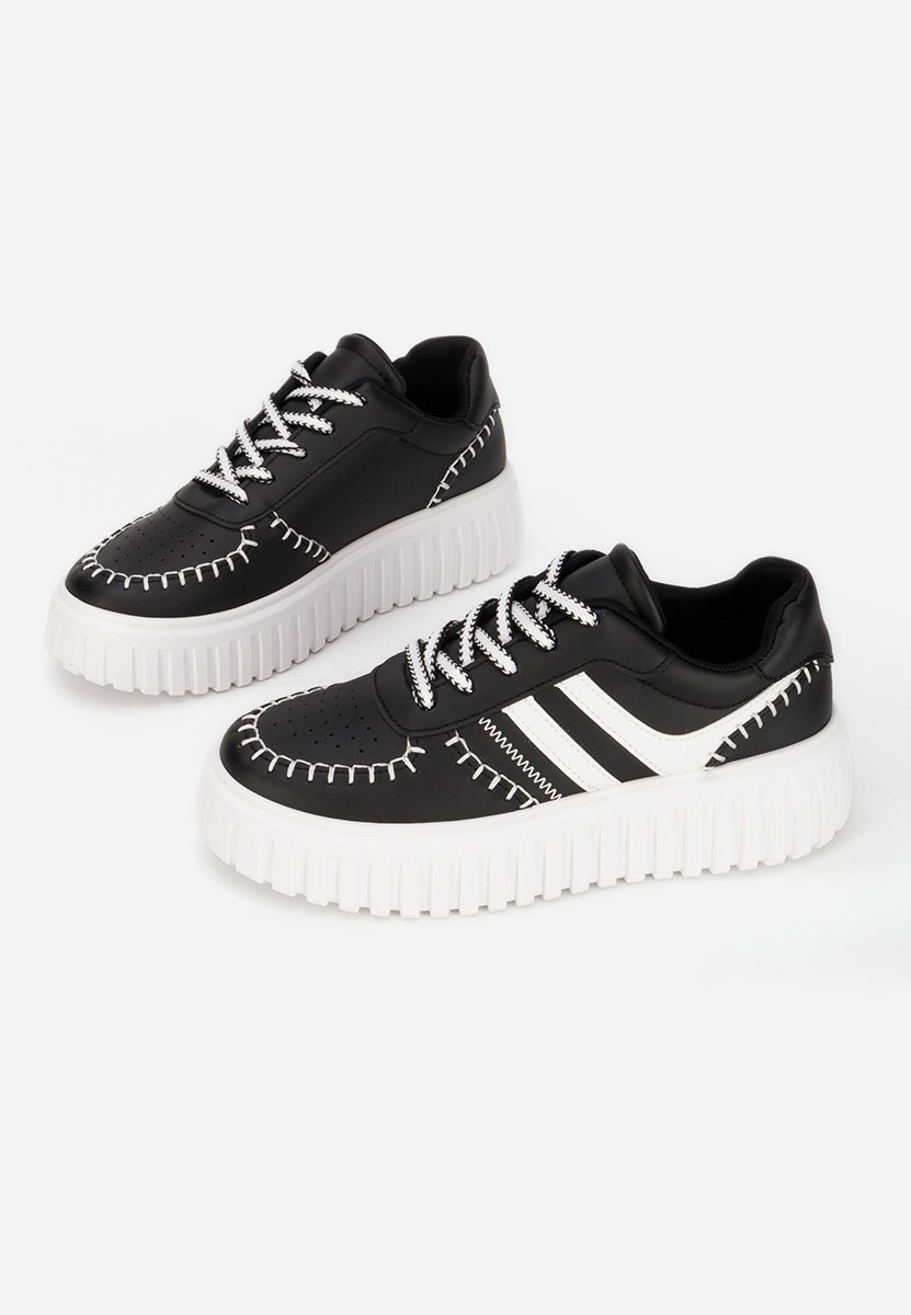 Sneakers με πλατφόρμα Brandie μαύρα