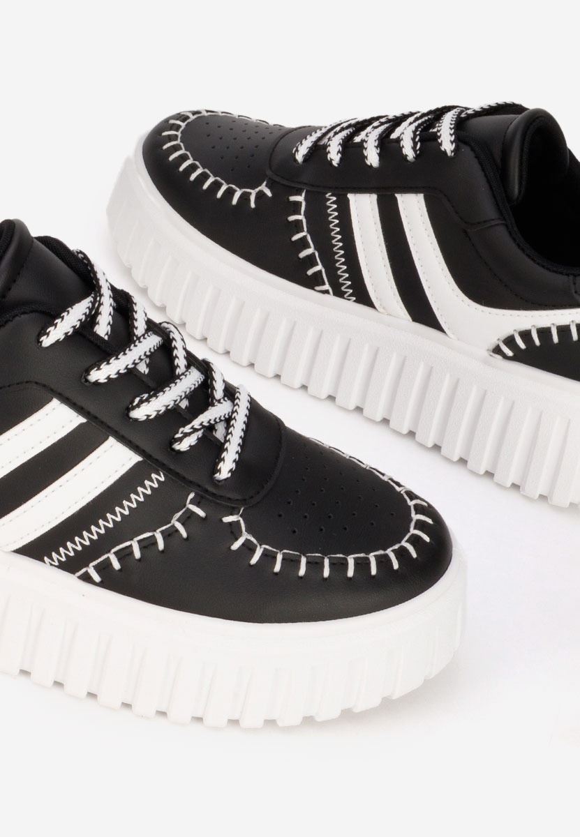 Sneakers με πλατφόρμα Brandie μαύρα