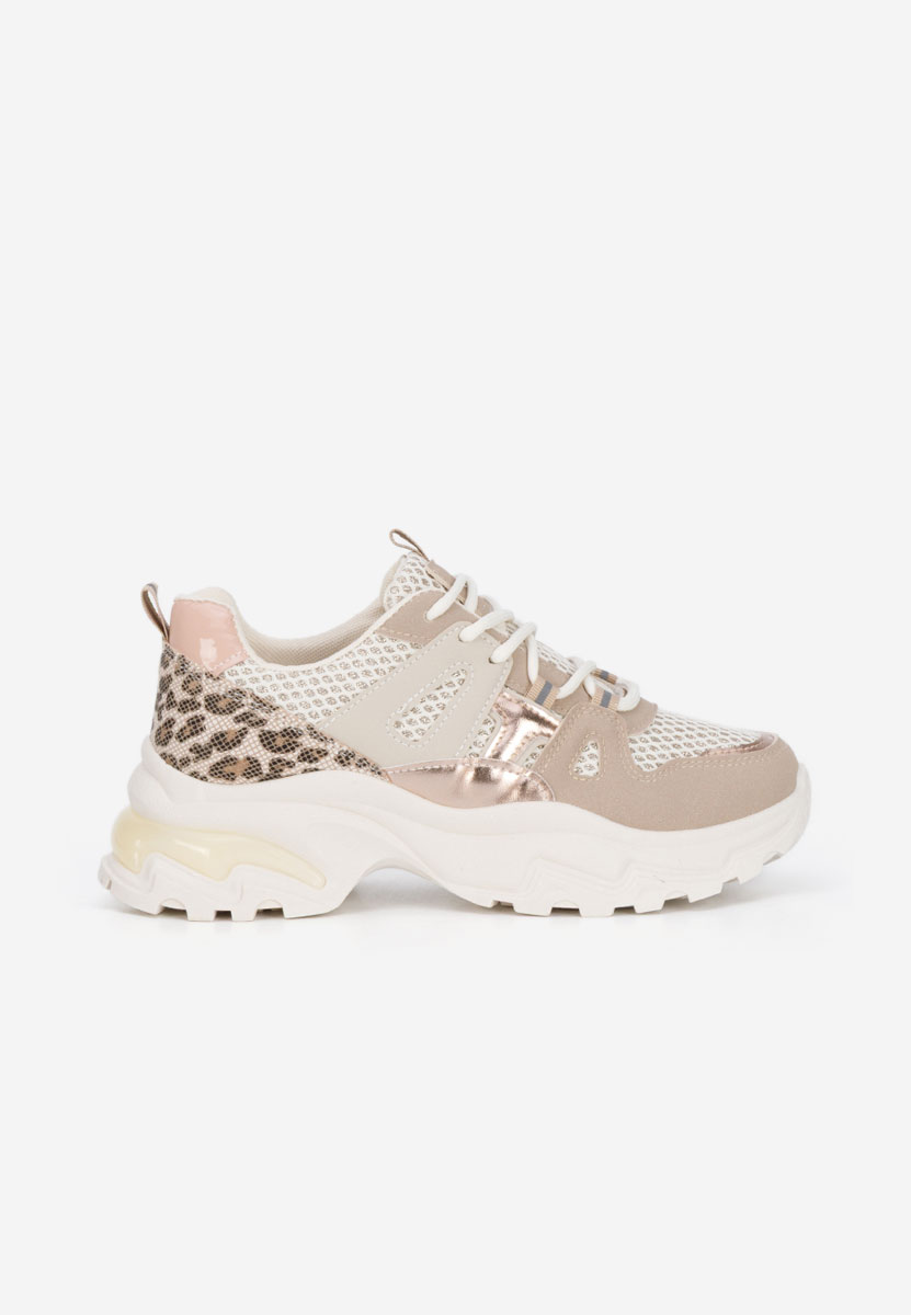 Sneakers με πλατφόρμα Kiria μπεζ