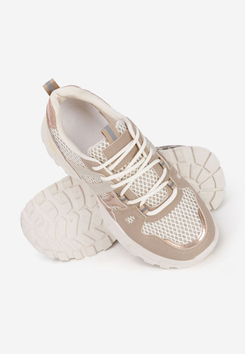 Sneakers με πλατφόρμα Kiria μπεζ
