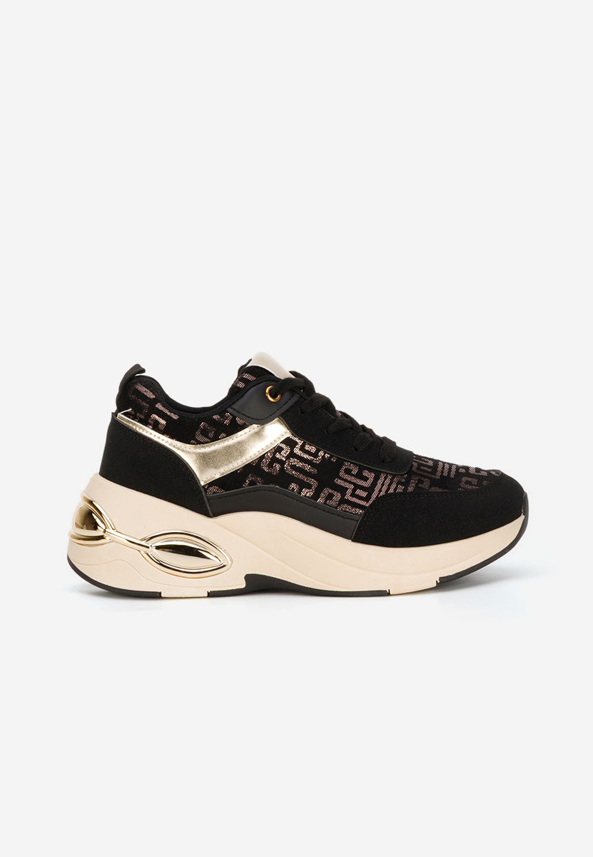 Sneakers με πλατφόρμα Nezela μαύρα