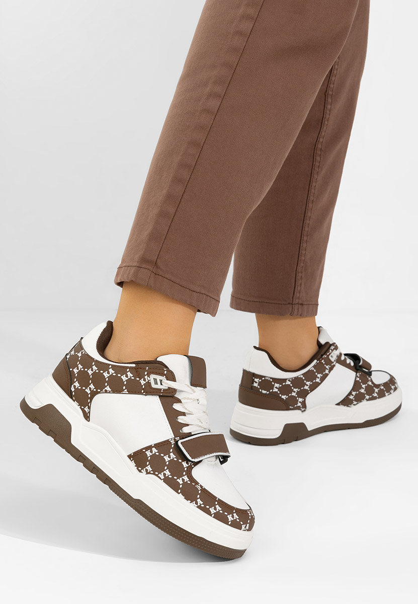 Sneakers γυναικεια Rosellia καφε