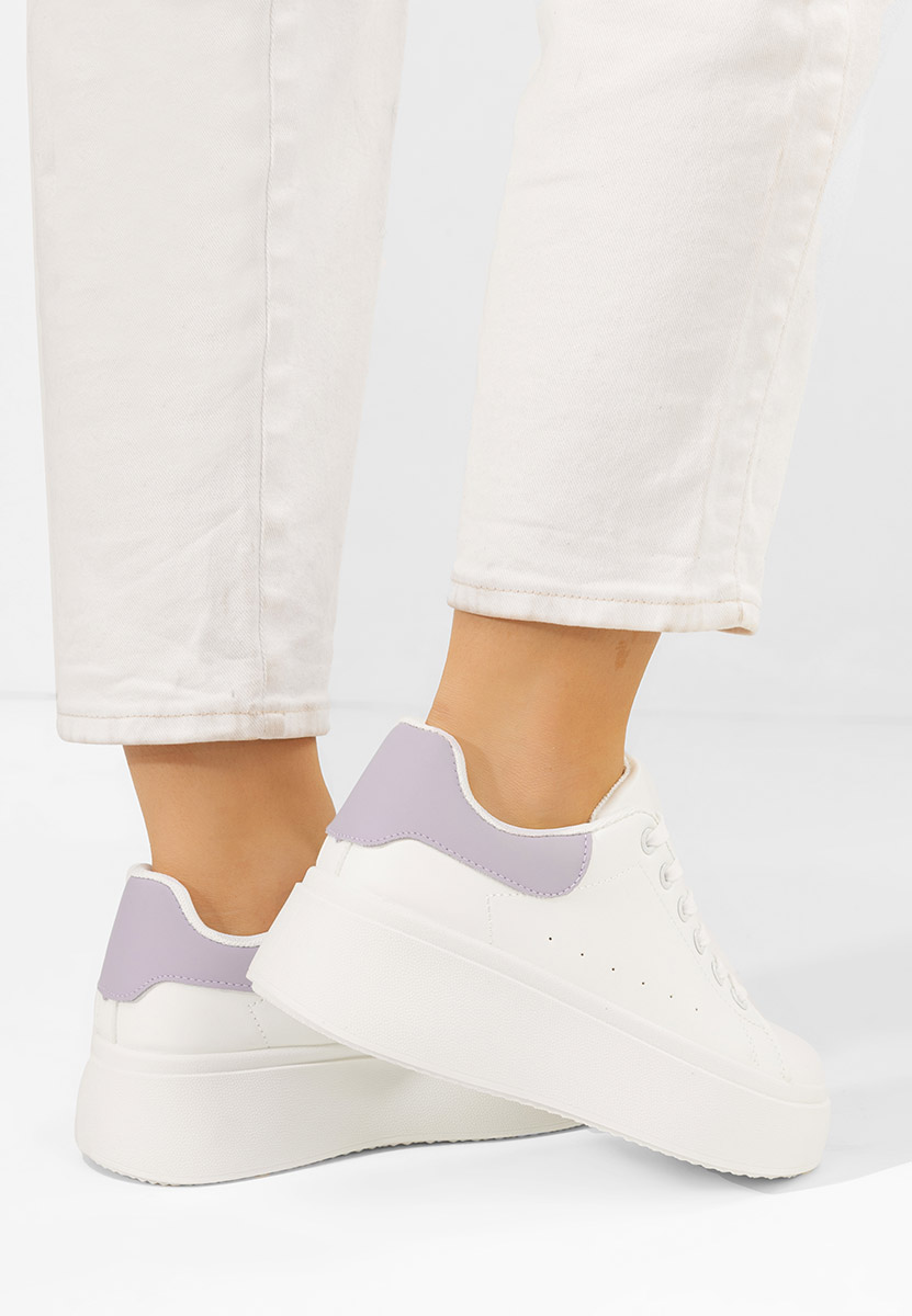 Sneakers γυναικεια Emeralia V4 λευκά