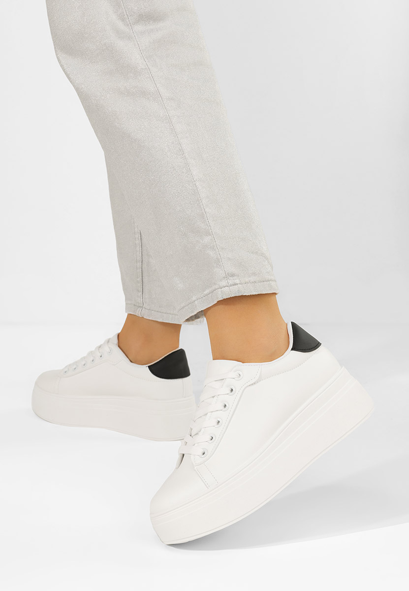 Sneakers με πλατφόρμα Albea V2 λευκά