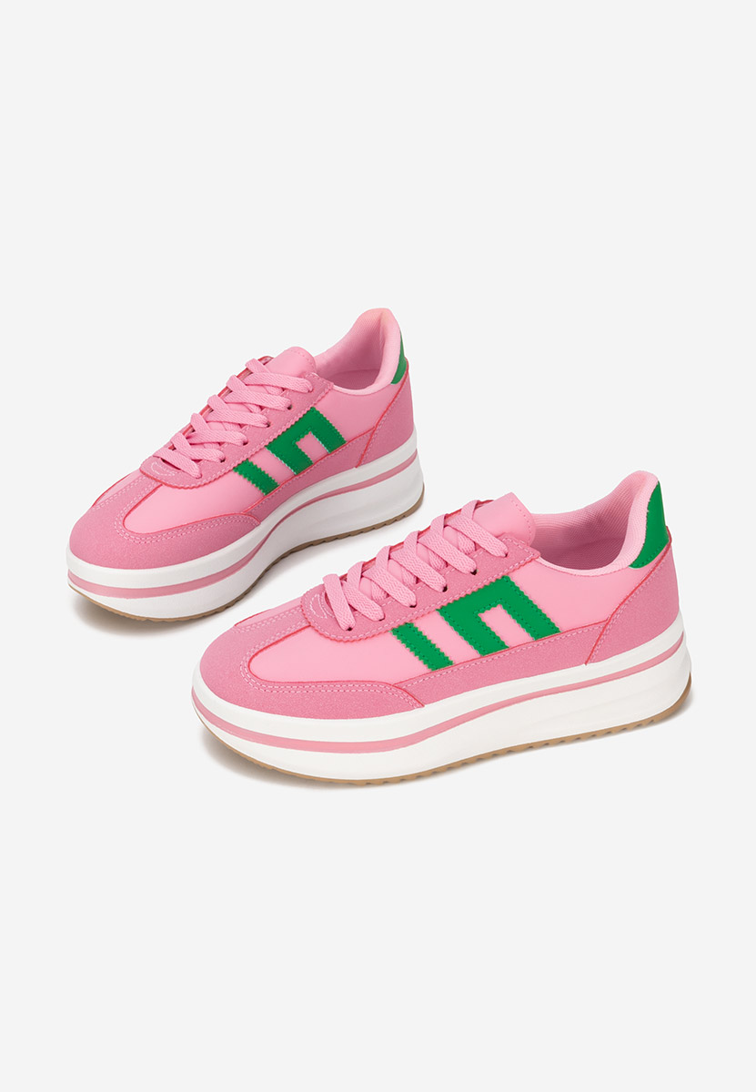 Sneakers με πλατφόρμα Jesie φούξια