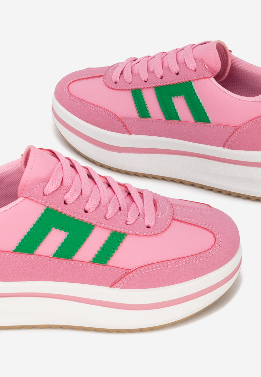 Sneakers με πλατφόρμα Jesie φούξια