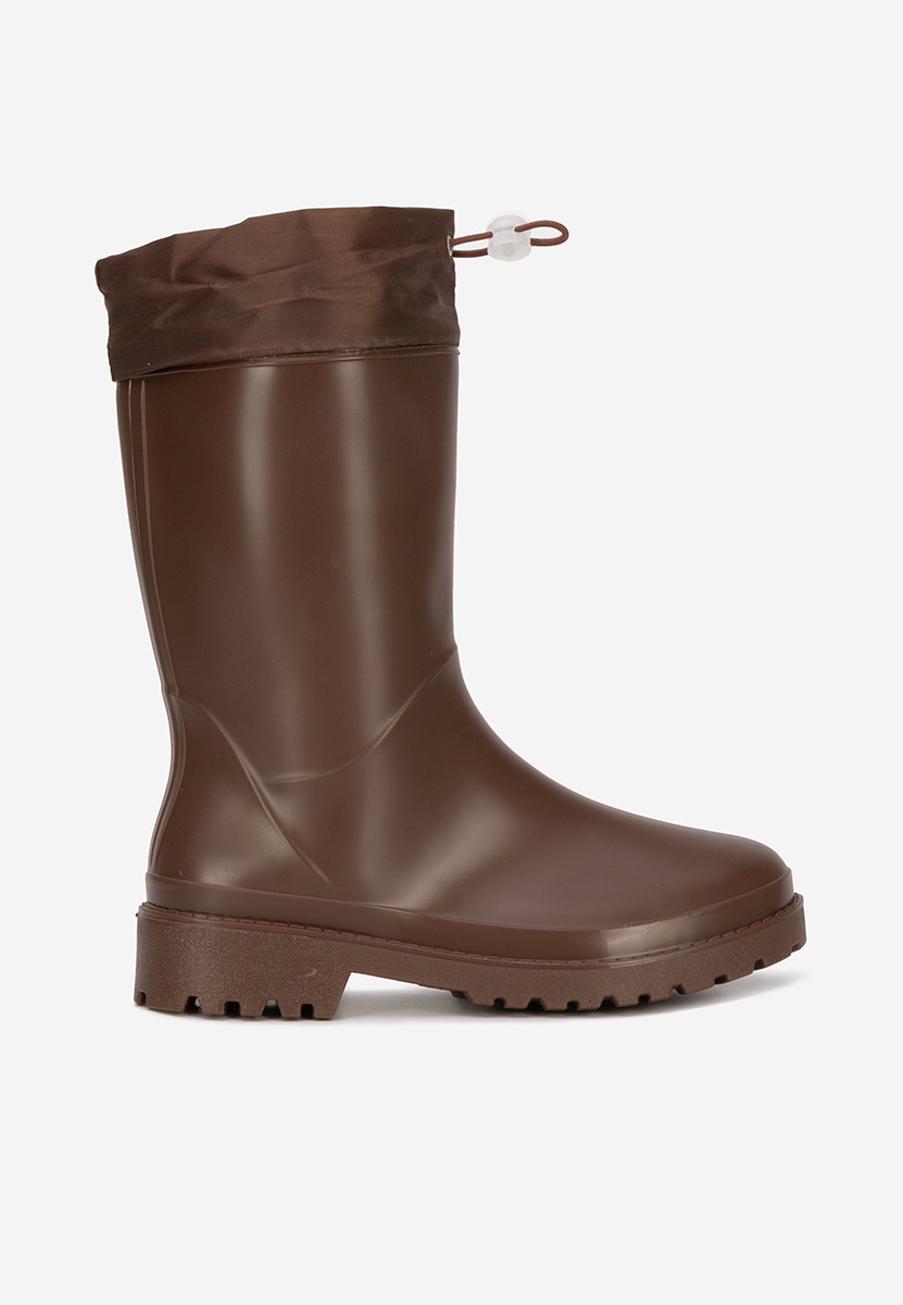 Μπότες βροχής Zunaira καφε