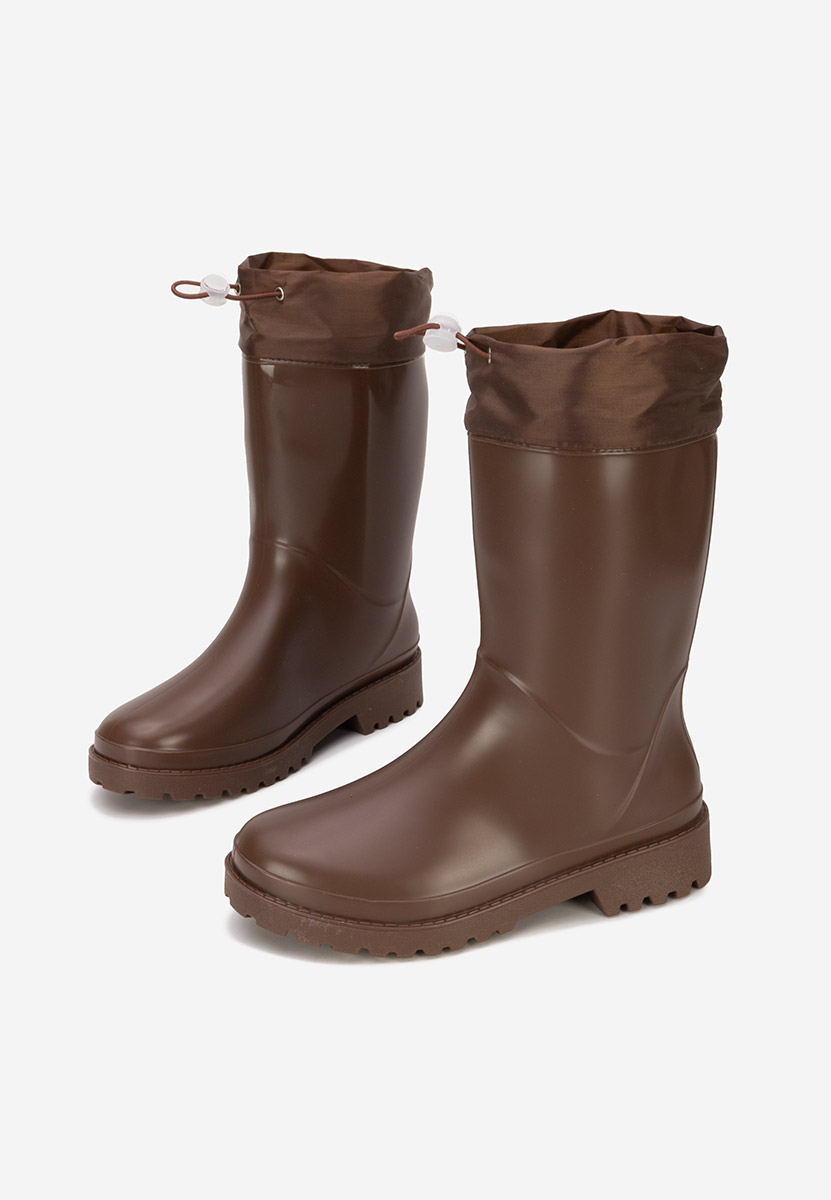 Μπότες βροχής Zunaira καφε