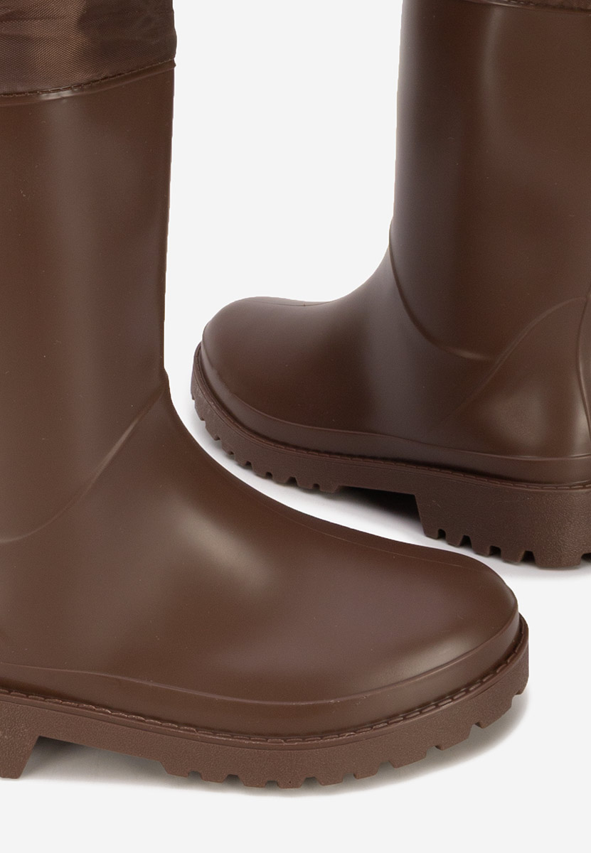 Μπότες βροχής Zunaira καφε