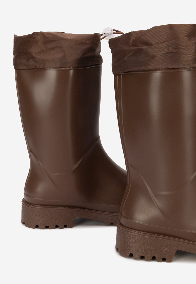 Μπότες βροχής Zunaira καφε