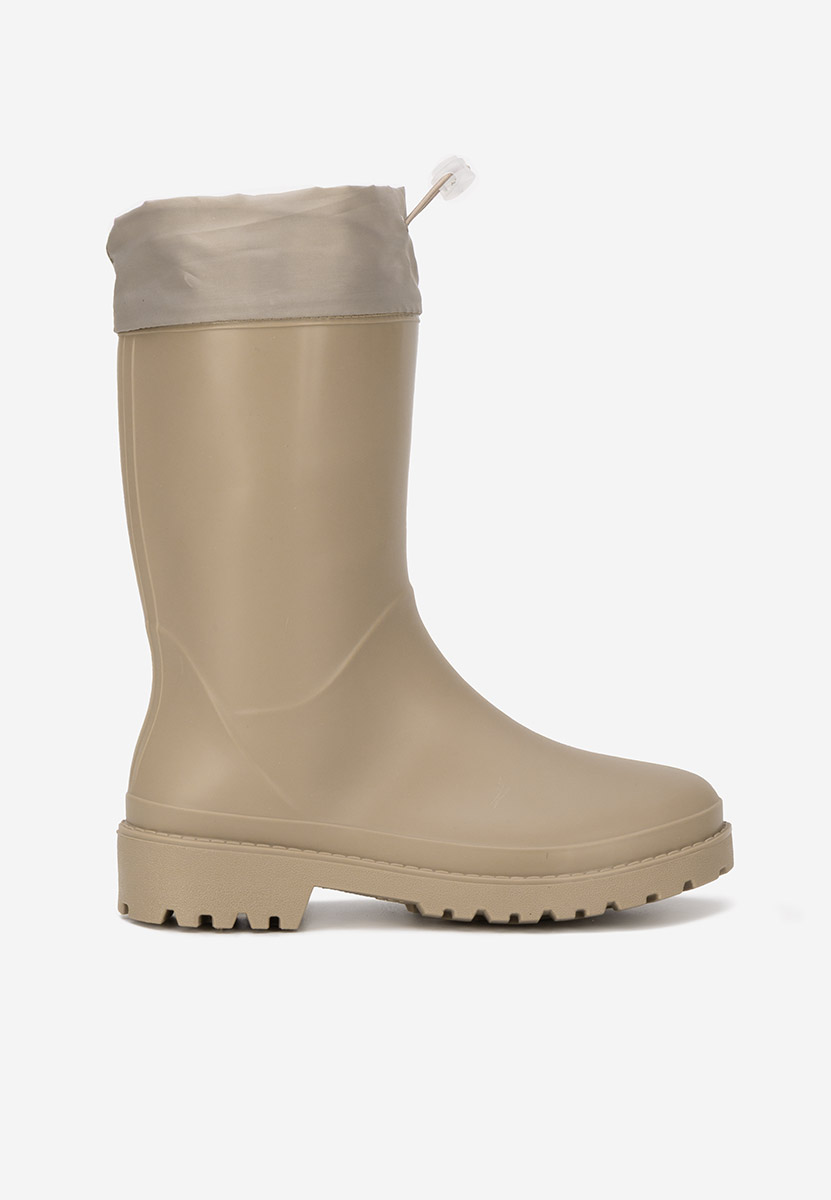 Μπότες βροχής Zunaira μπεζ