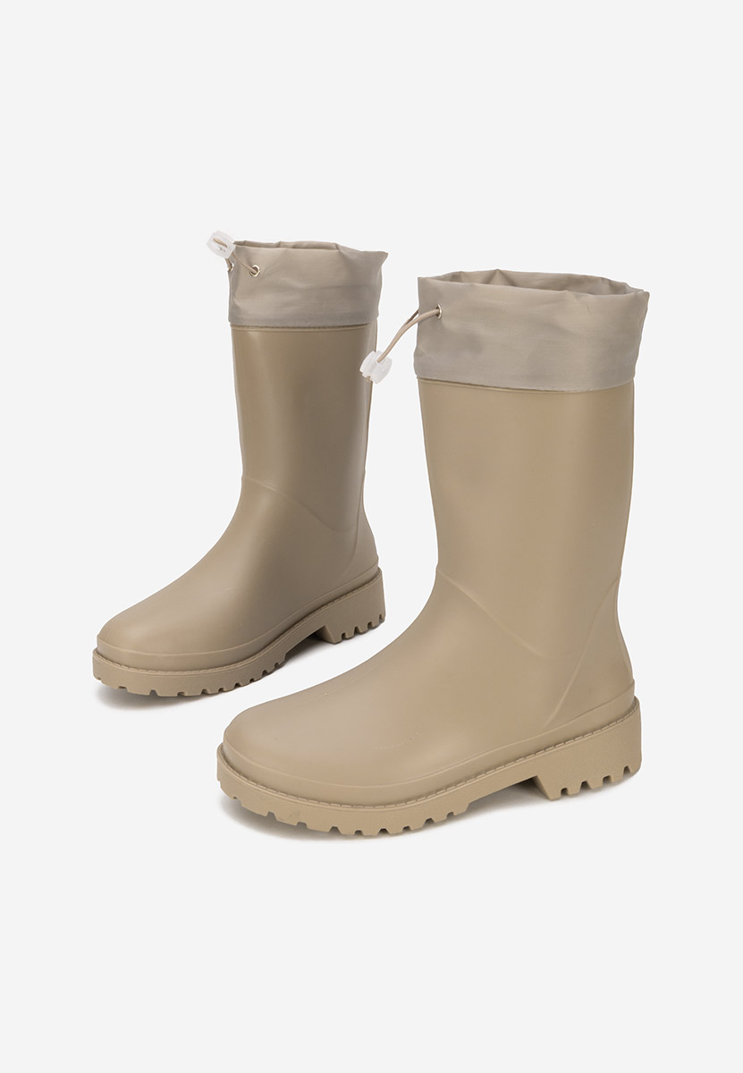 Μπότες βροχής Zunaira μπεζ
