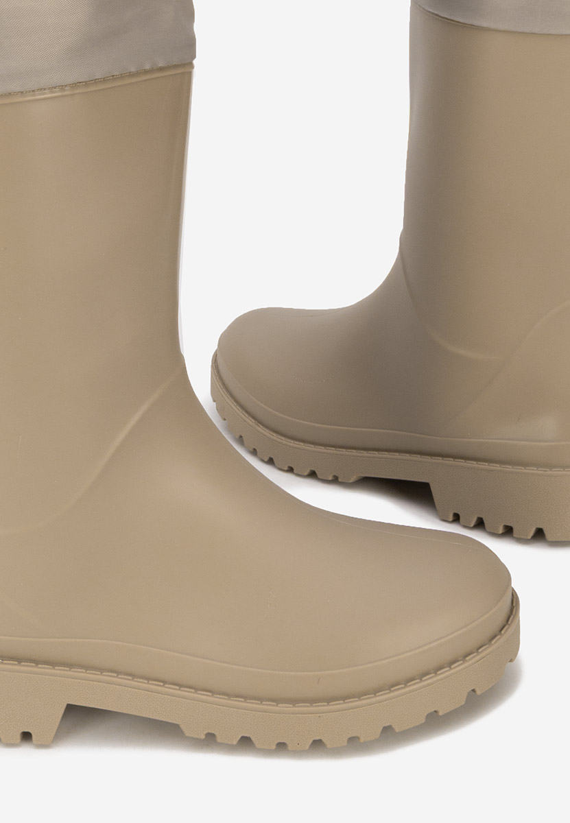 Μπότες βροχής Zunaira μπεζ