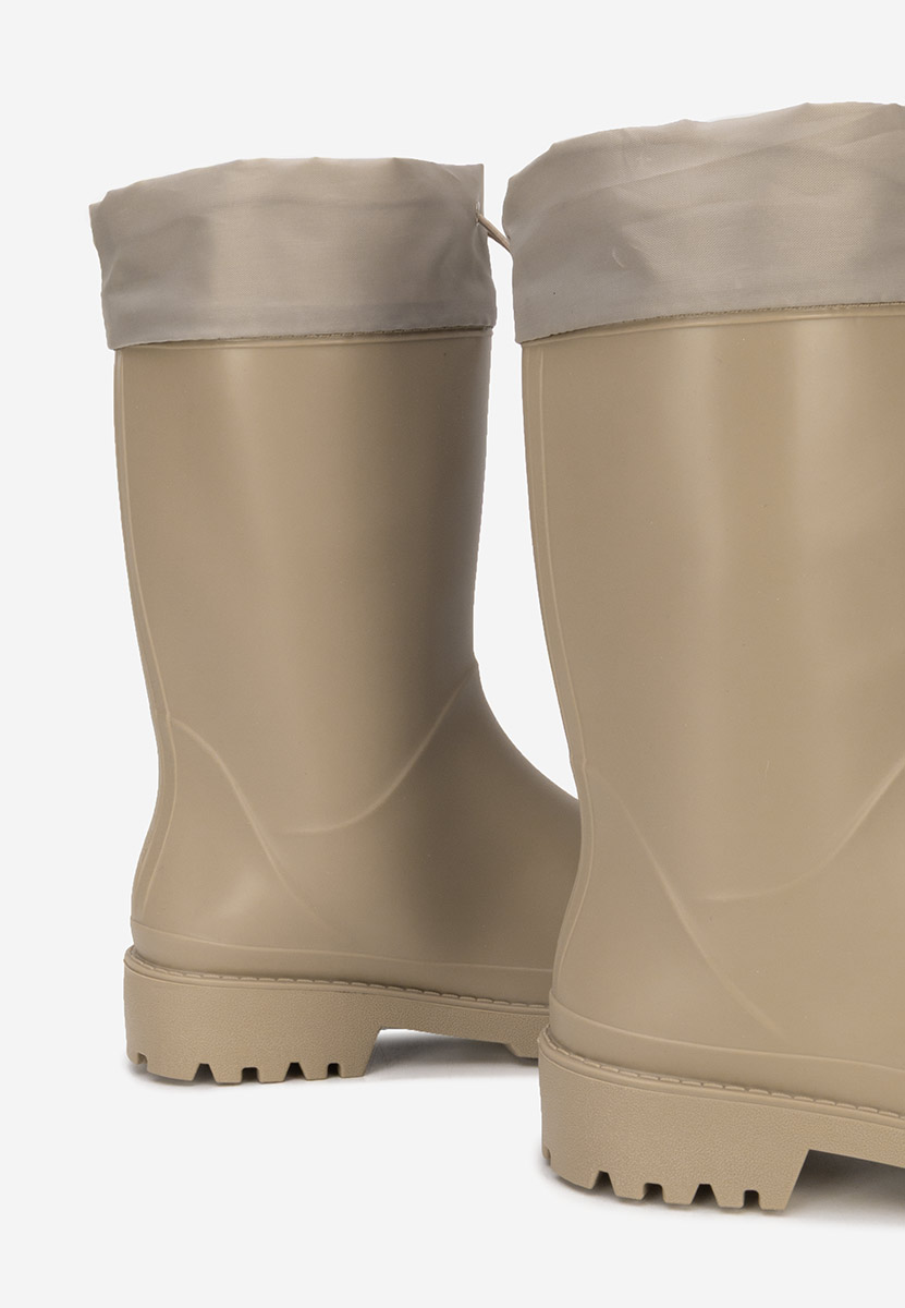 Μπότες βροχής Zunaira μπεζ