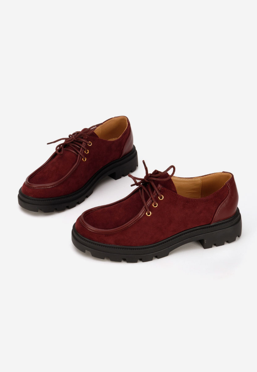 Casual παπουτσια γυναικεια Seliora μπορντό