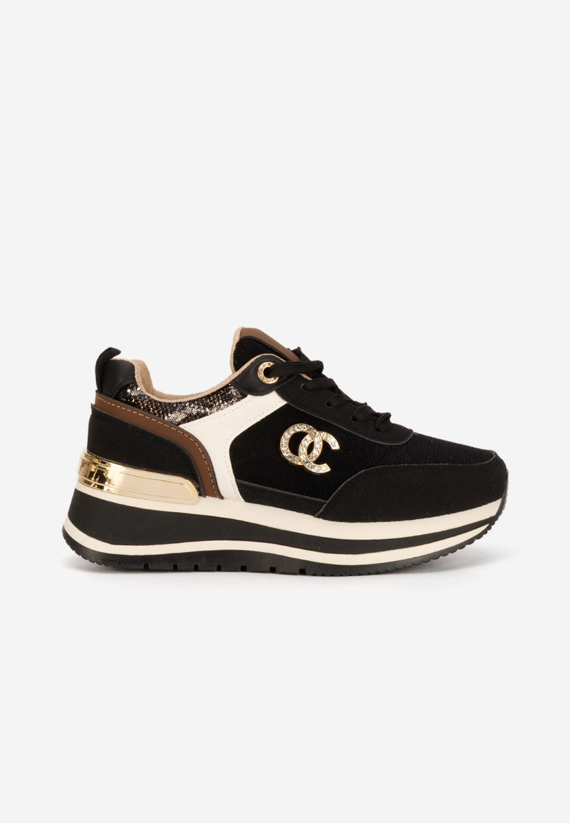 Sneakers με πλατφόρμα Liliza μαύρα