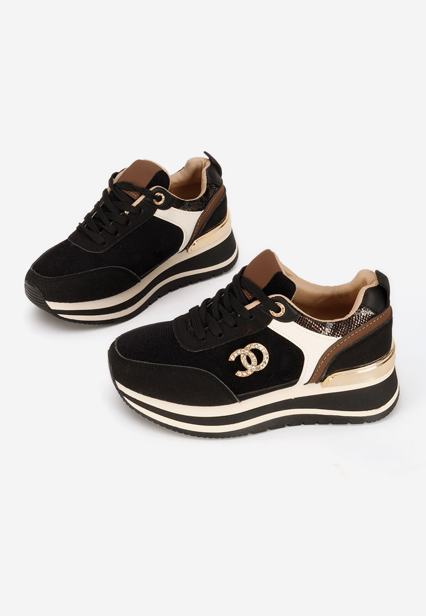Sneakers με πλατφόρμα Liliza μαύρα