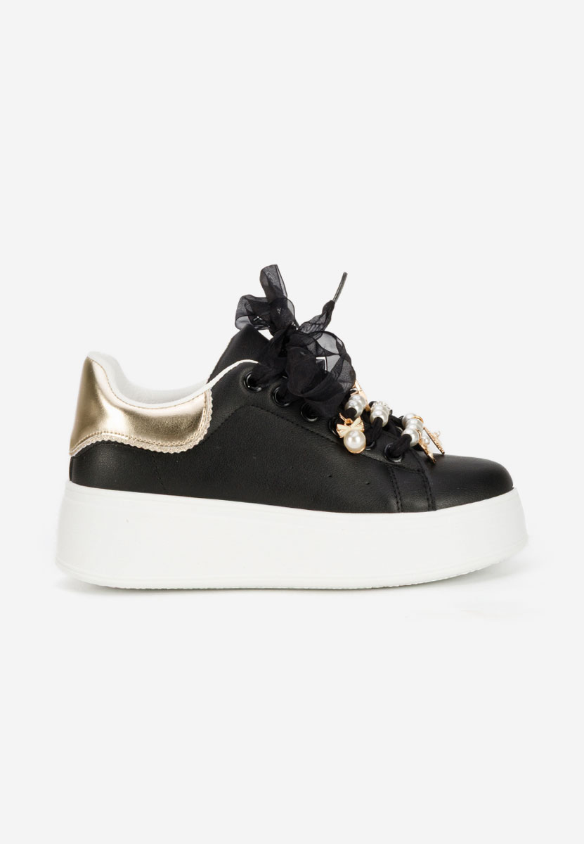 Sneakers με πλατφόρμα Cellia μαύρα