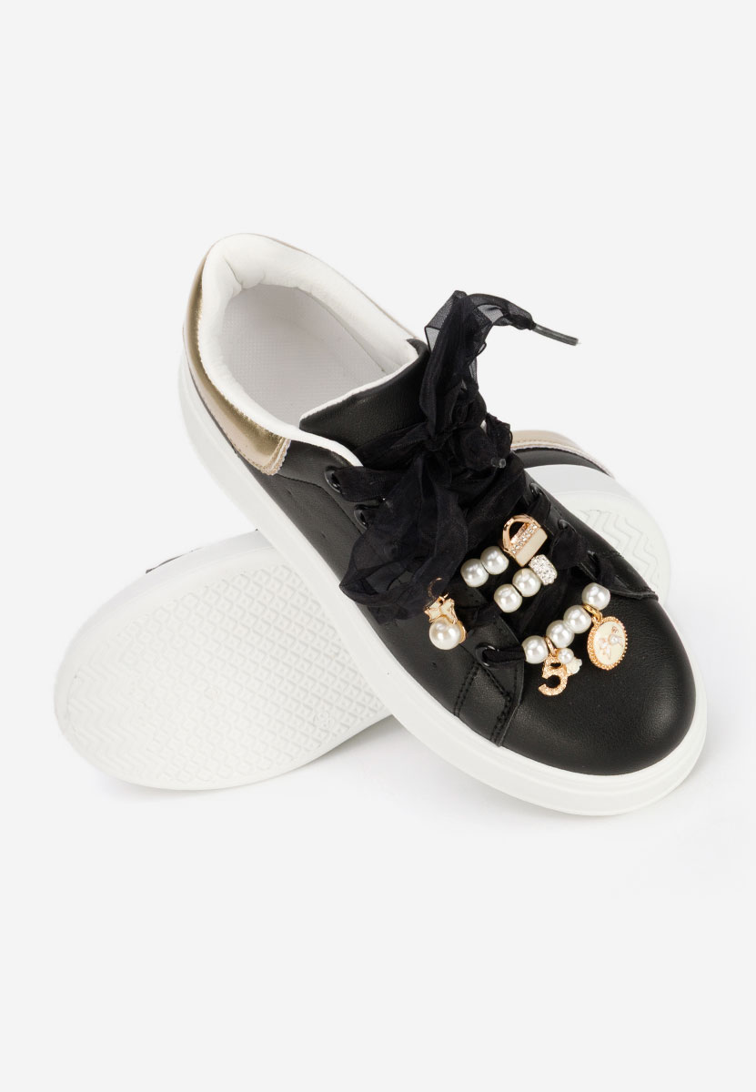 Sneakers με πλατφόρμα Cellia μαύρα