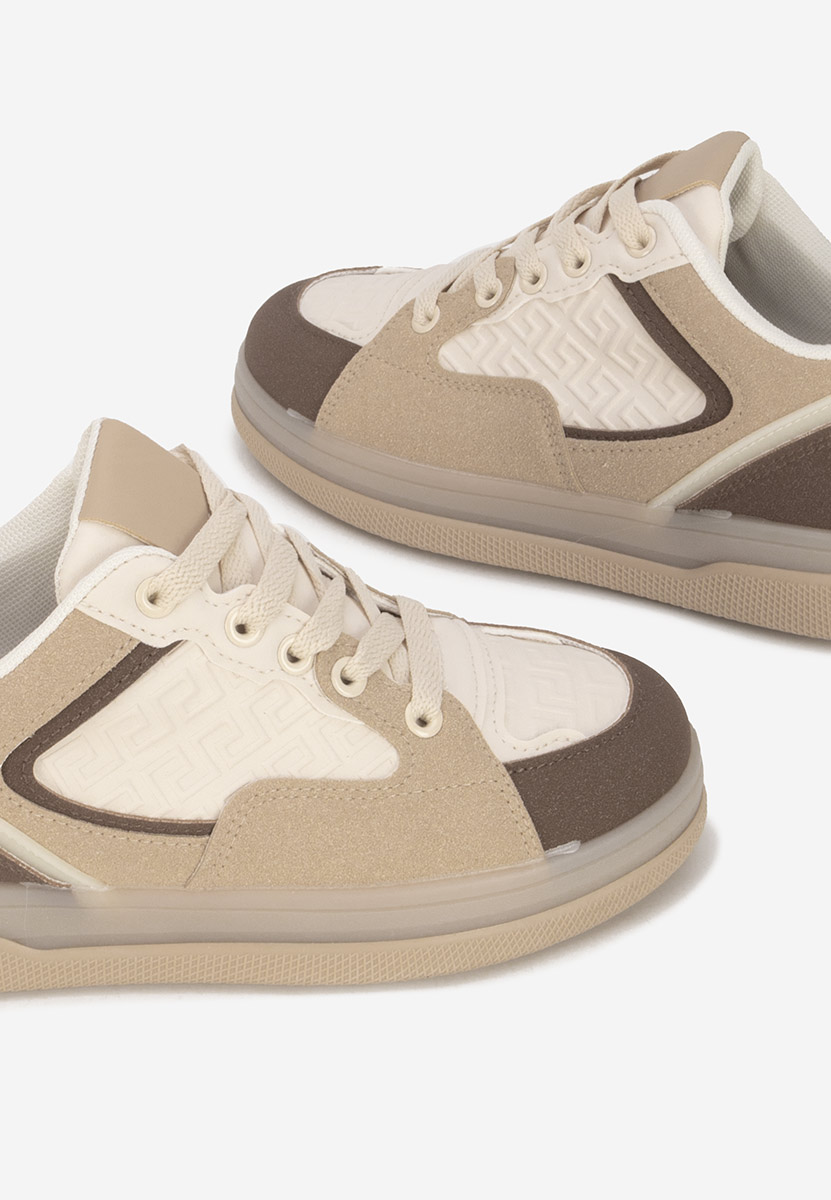 Sneakers γυναικεια Seraia καφε