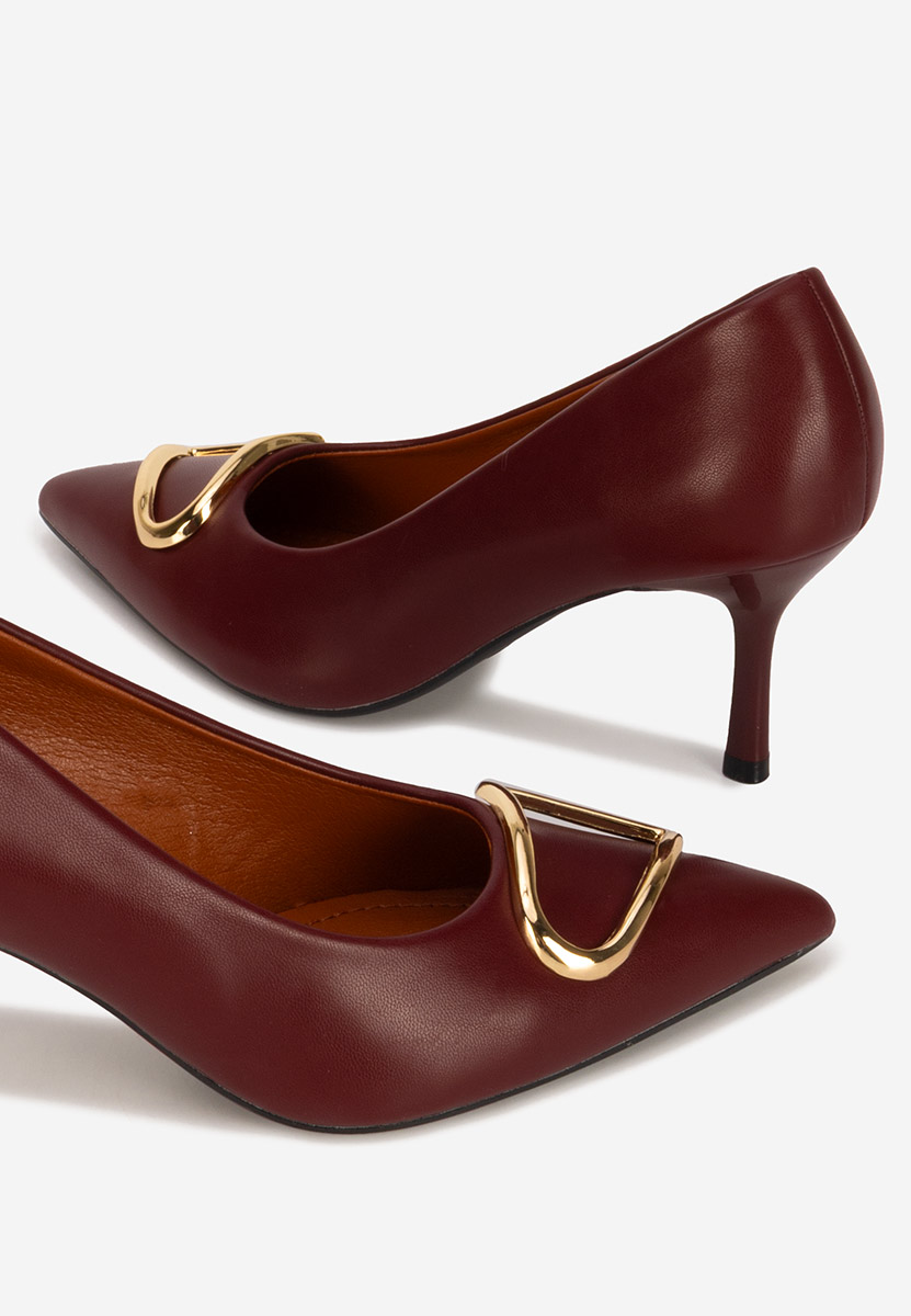 Γόβες στιλέτο Cecinia μπορντό