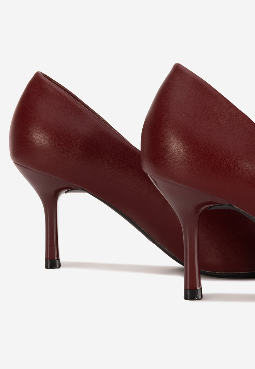 Γόβες στιλέτο Cecinia μπορντό