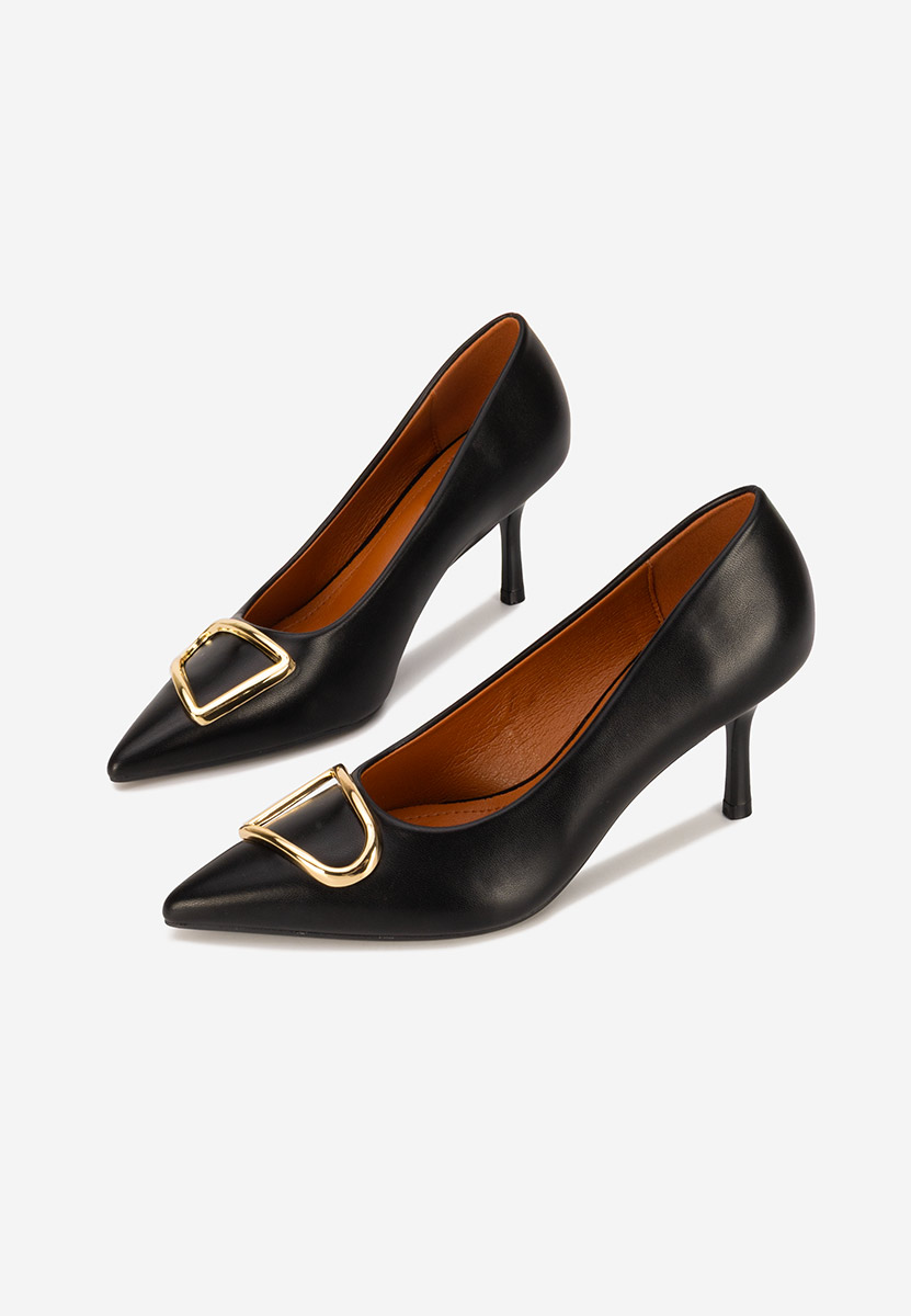 Γόβες στιλέτο Cecinia μαύρα